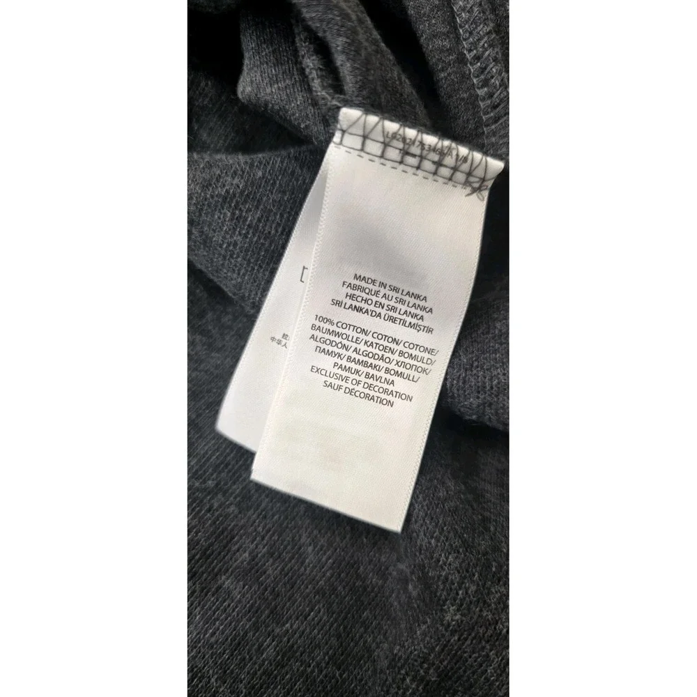 New Polo Ralph Lauren Mens Sweater Pullover Gray Pony Estate-Rib Quarter-Zip Lrg